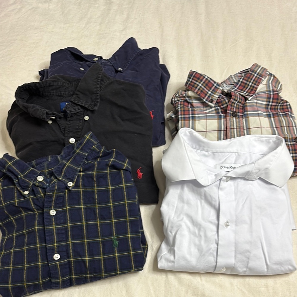 Classic Men's Shirt Lot - Assorted Colors
